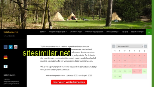 tipiskamperen.nl alternative sites