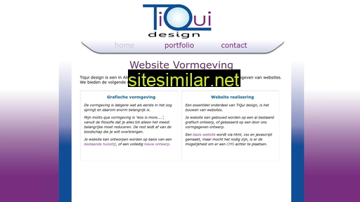 tiquidesign.nl alternative sites