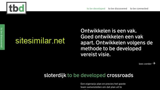 tobedeveloped.nl alternative sites