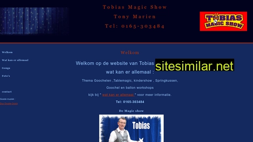 tobiasmagicshow.nl alternative sites