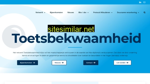toetsbekwaamheid.nl alternative sites