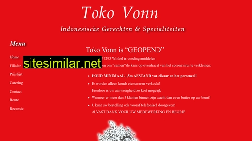 tokovonn.nl alternative sites