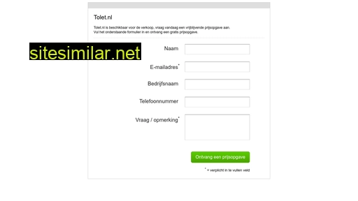 tolet.nl alternative sites