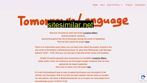 tomorrowslanguage.nl alternative sites