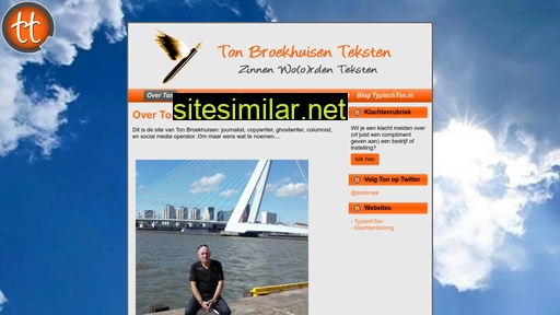 tonbroekhuisenteksten.nl alternative sites