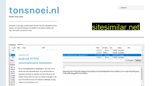 tonsnoei.nl alternative sites