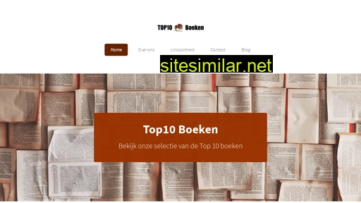 Top10-boeken similar sites