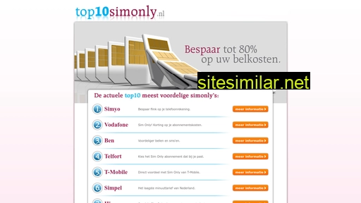 top10simonly.nl alternative sites