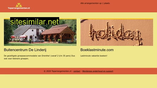 toparrangementen.nl alternative sites