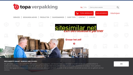 topaverpakking.nl alternative sites
