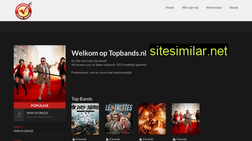 topbands.nl alternative sites