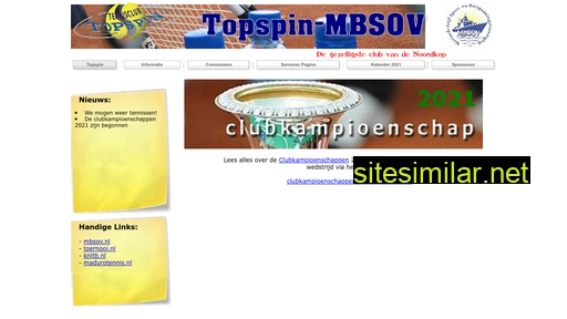 Topspin-mbsov similar sites