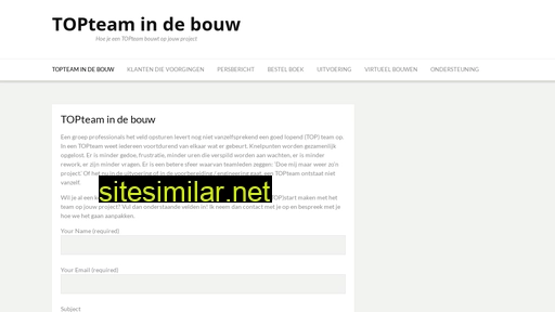 topteamindebouw.nl alternative sites