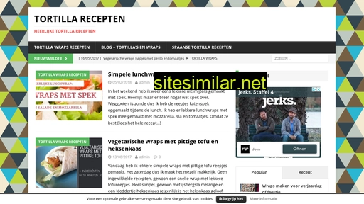 tortillarecepten.nl alternative sites