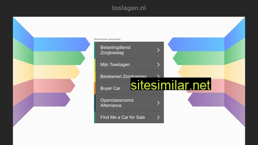 toslagen.nl alternative sites