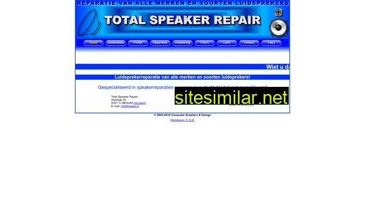 Total-speaker-repair similar sites