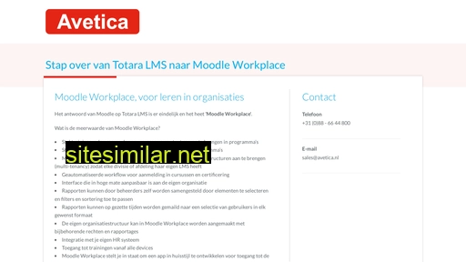 totaralms.nl alternative sites