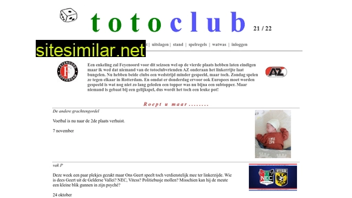 totoclub.nl alternative sites