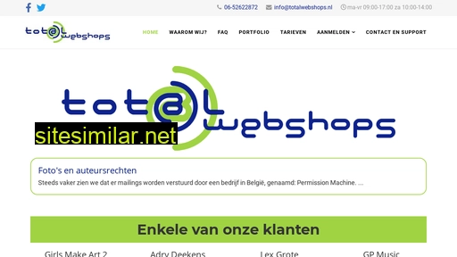 totalwebshops.nl alternative sites