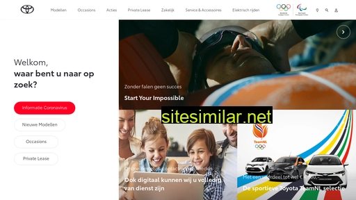 toyota.nl alternative sites