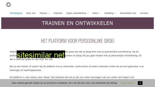 trainenenontwikkelen.nl alternative sites