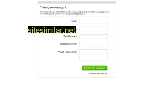 training-consultancy.nl alternative sites