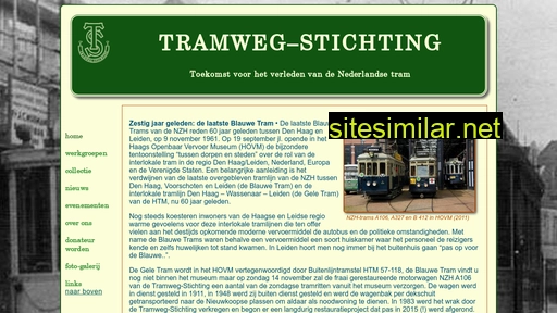 tramwegstichting.nl alternative sites