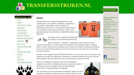 transfersstrijken.nl alternative sites