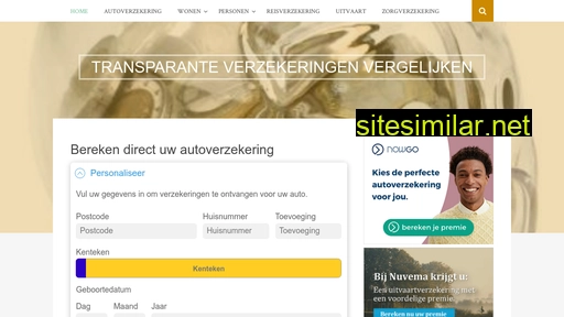 transparantverzekeren.nl alternative sites