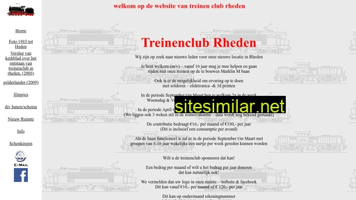 treinenclub.nl alternative sites