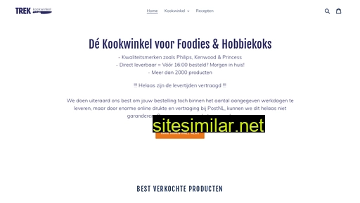 trek-kookwinkel.nl alternative sites
