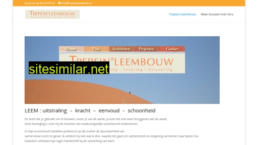 trepeinleembouw.nl alternative sites