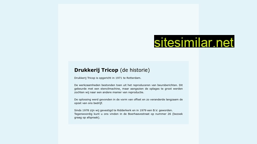 tricop.nl alternative sites