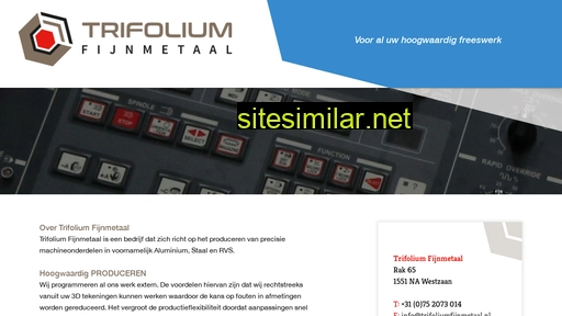 trifoliumfijnmetaal.nl alternative sites