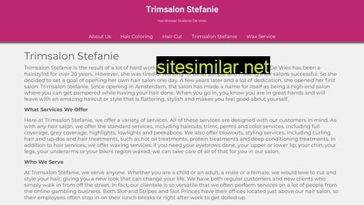 trimsalon-stefanie.nl alternative sites