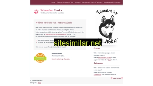 trimsalonalaska.nl alternative sites