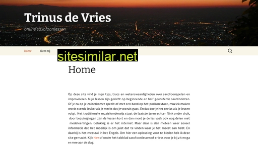 trinusdevries.nl alternative sites