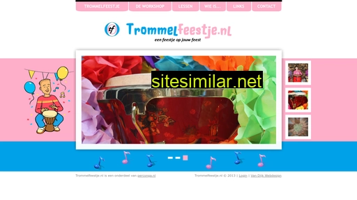 trommelfeestje.nl alternative sites