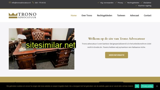 tronoadvocatuur.nl alternative sites