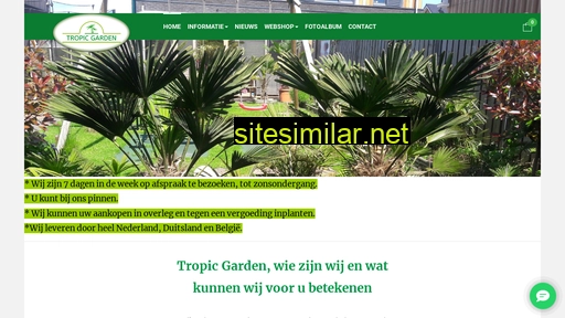 tropicgarden.nl alternative sites