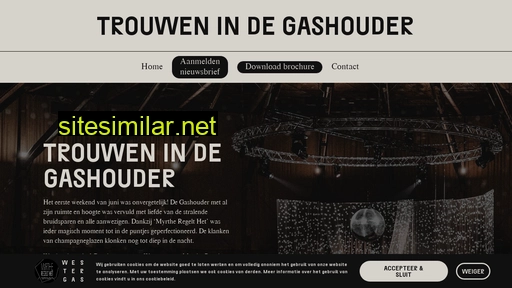 trouwenindegashouder.nl alternative sites