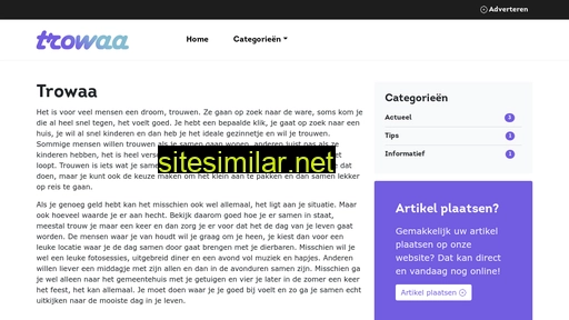 trowaa.nl alternative sites
