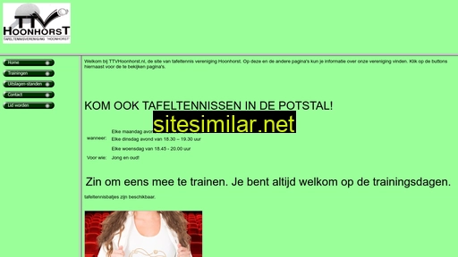 ttvhoonhorst.nl alternative sites