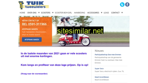 tuiktweewielers.nl alternative sites