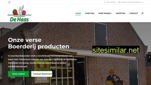 tuinbouwbedrijfdehaas.nl alternative sites