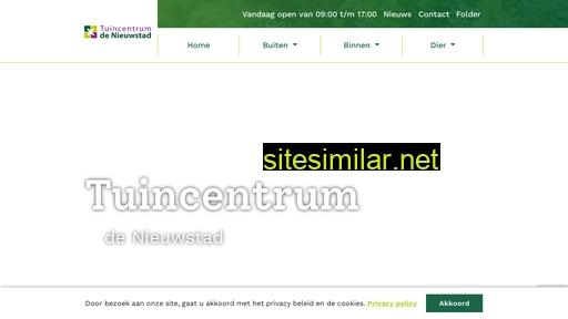 tuincentrumdenieuwstad.nl alternative sites