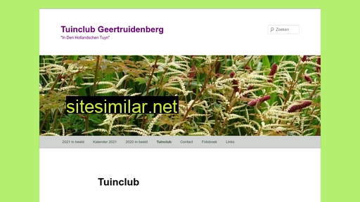 Tuinclubgeertruidenberg similar sites