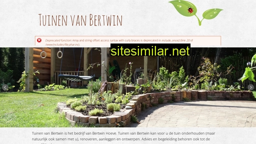 tuinenvanbertwin.nl alternative sites