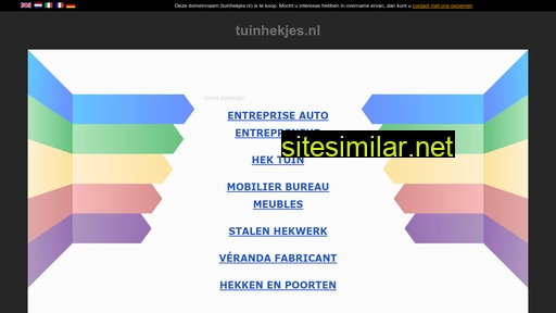 tuinhekjes.nl alternative sites