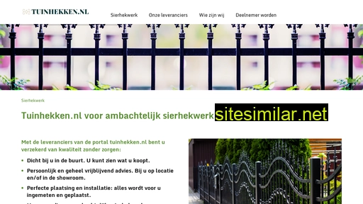 tuinhekken.nl alternative sites